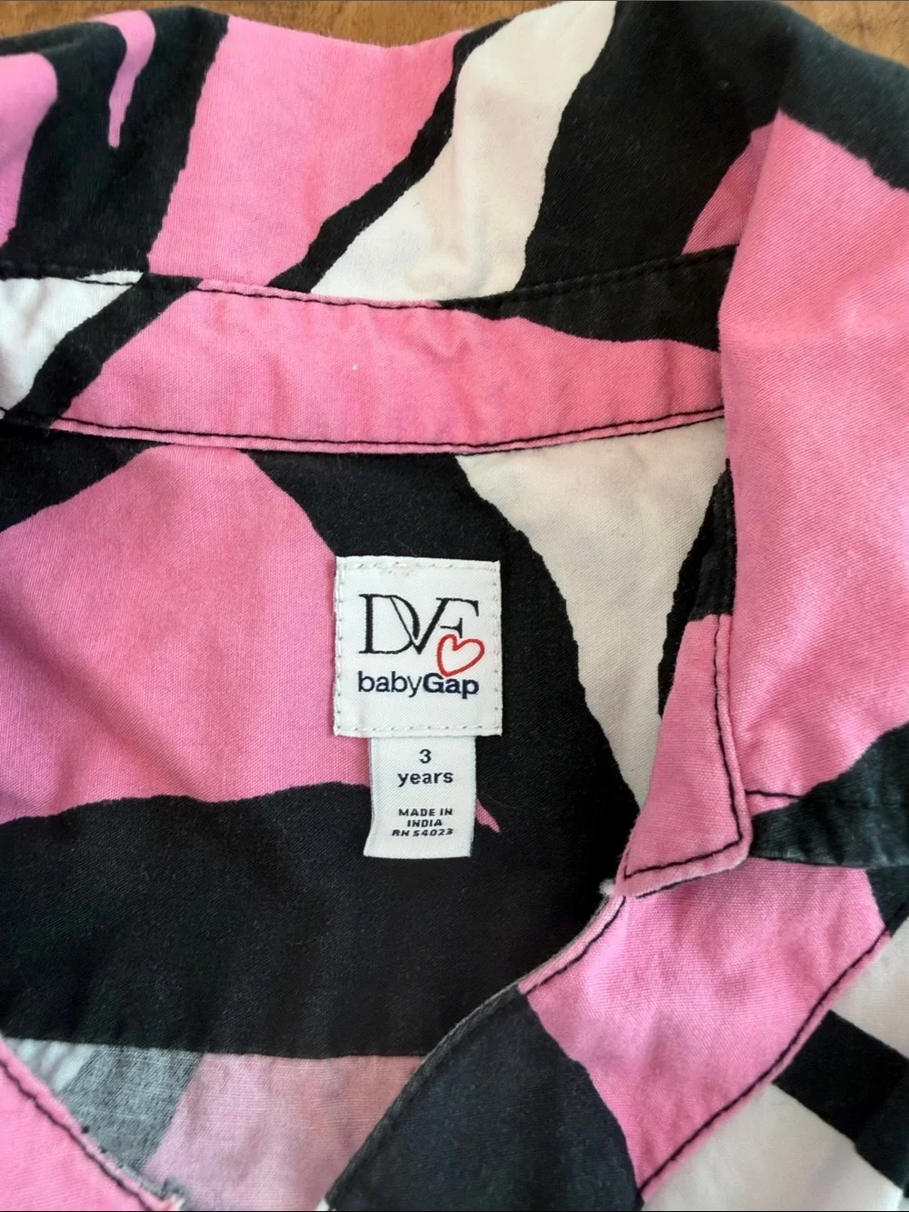 Diane von Furstenberg x Baby Gap Wrap Dress Size 3